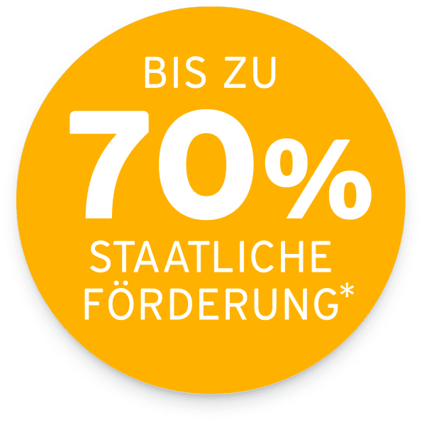 70 prozent foerderung